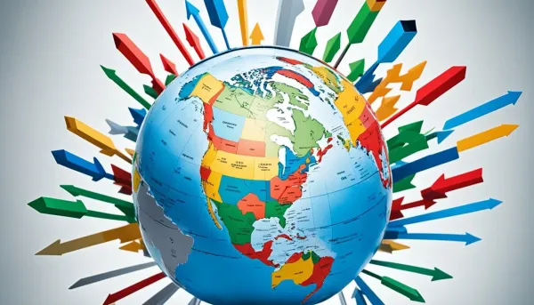Globale Pressemitteilung von internationalen Unternehmen und multinationalen Konzernen