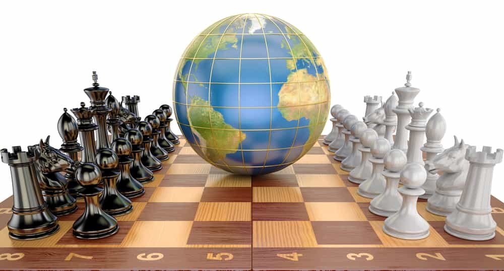 Globalisierung in der Geschäftswelt ist eine Vision einer übergreifenden transnationalen Bewegung